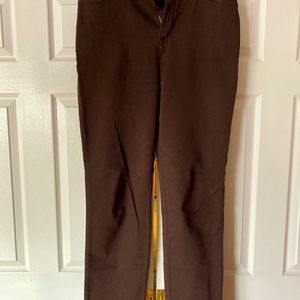 GLORIA VANDERBILT AMANDA BROWN JEANS,SIZE 10.